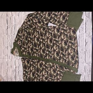 Hanes thermal onesie